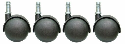 Black Contemporary Optional Casters by OfficeSource®