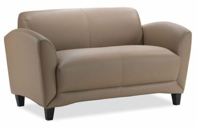 Latte Top Grain Leather Seating