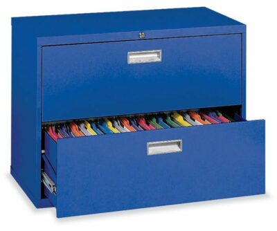 Green Lateral Files 2 Drawer Lateral File by OfficeSource®