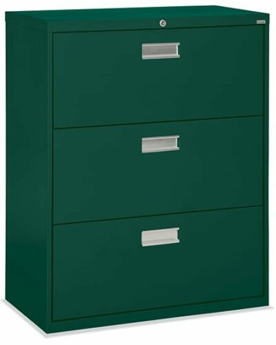 Green Lateral Files 3 Drawer Lateral File by OfficeSource®