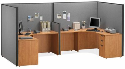 Pewter w/Charcoal Frame Systems Panel System #3 (Panels Only) by OfficeSource®