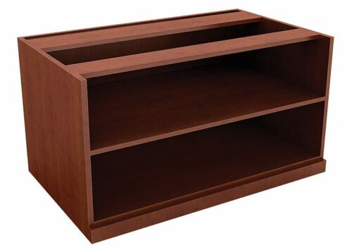Maple Contemporary Laminate Open Bookcase by OfficeSource®