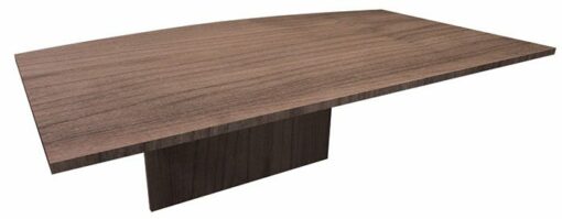 Maple Contemporary Laminate Bow Top w/Modesty Panel by OfficeSource®