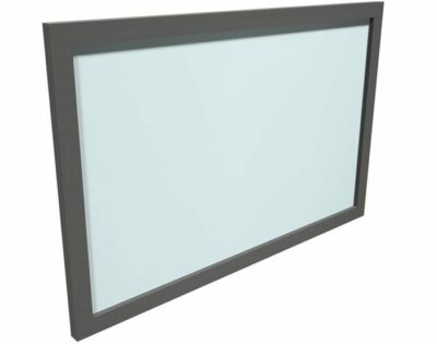 Contemporary Laminate Glass Modesty Panel by OfficeSource®