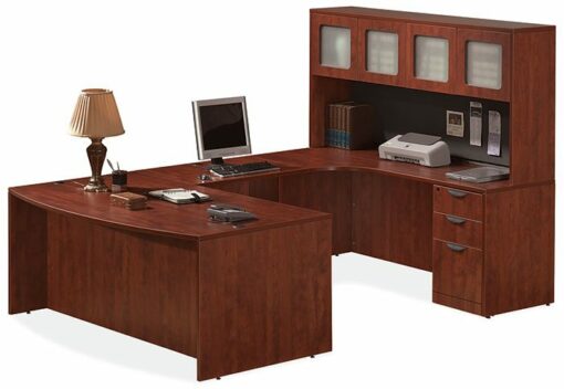 Maple Contemporary Laminate Layout - Suite PL#1 by OfficeSource®