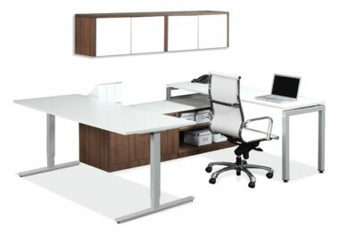 White Contemporary Laminate Layout - Suite PL#48 by OfficeSource®
