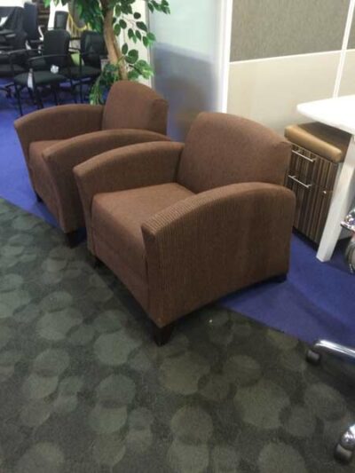 brown lounge chairs