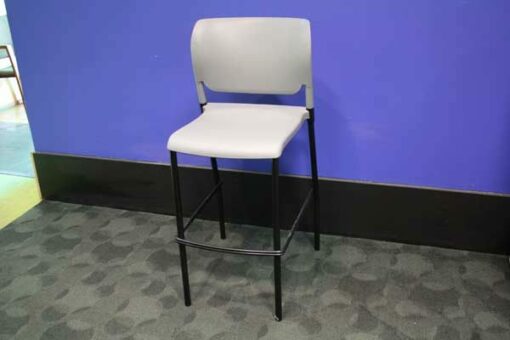 grey bar stool chairs