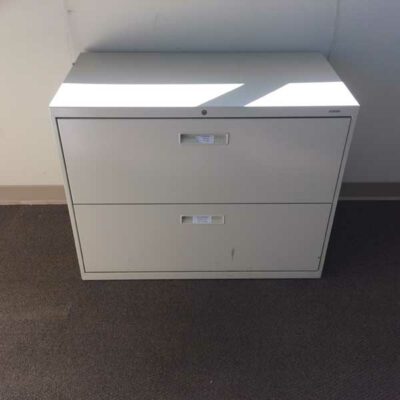 Putty Hon 19"w x 36"w x 28h 2 drawer lateral file