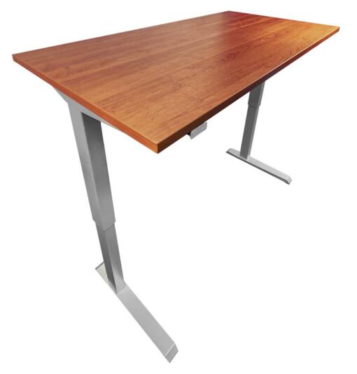 Dicdesk maple laminate height adjustable worksurface. From 26in to 46 in available at Office Liquidation Orlando, FL