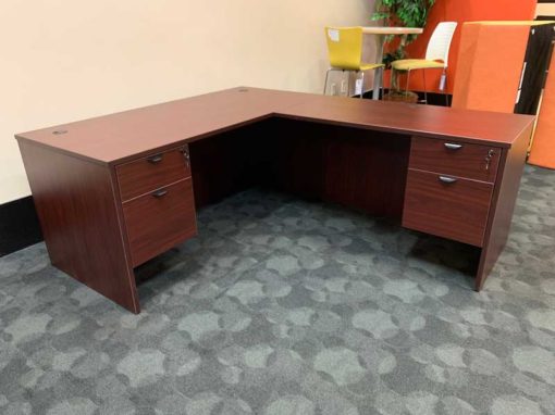 New Devan L-shape Desk at Office Liquidation Orlando, FL