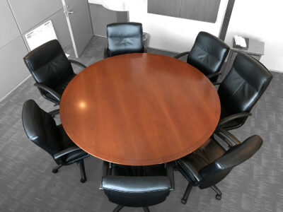 Find used 60 inch round conference desks at Office Liquidation