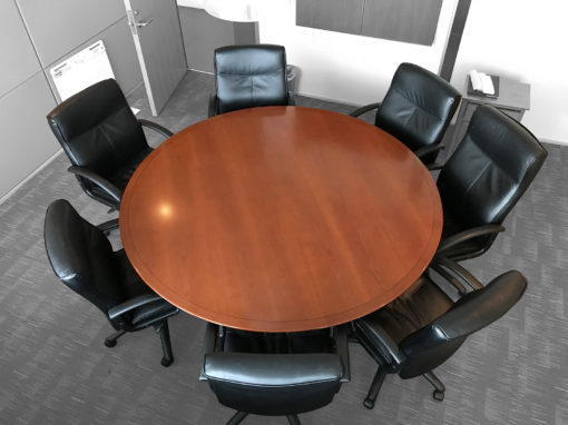 Find used 60 inch round conference desks at Office Liquidation
