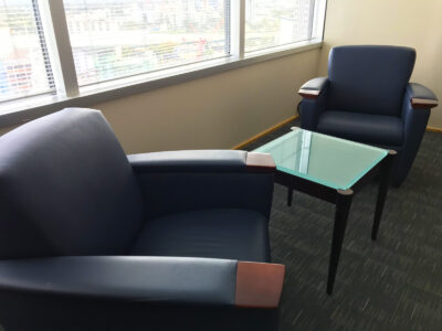 Find used leather side chairss at Office Liquidation