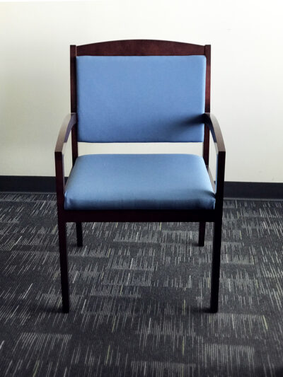 Find used blue reception chairs at Office Liquidation