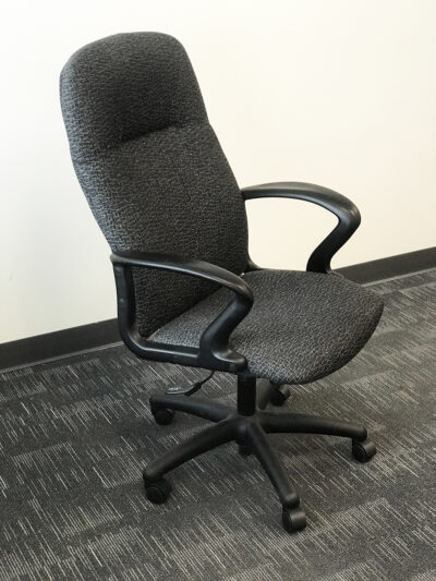 Find used high back grey chairs at Office Liquidation