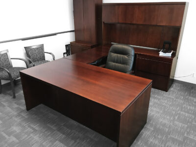 Find used executive  u shape desk.s at Office Liquidation